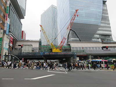 4月25日㈭の109前交差点_b0056983_13190048.jpg