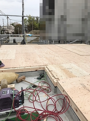 高槻市昭和台町B様邸が上棟しました。_d0390217_14035908.jpg