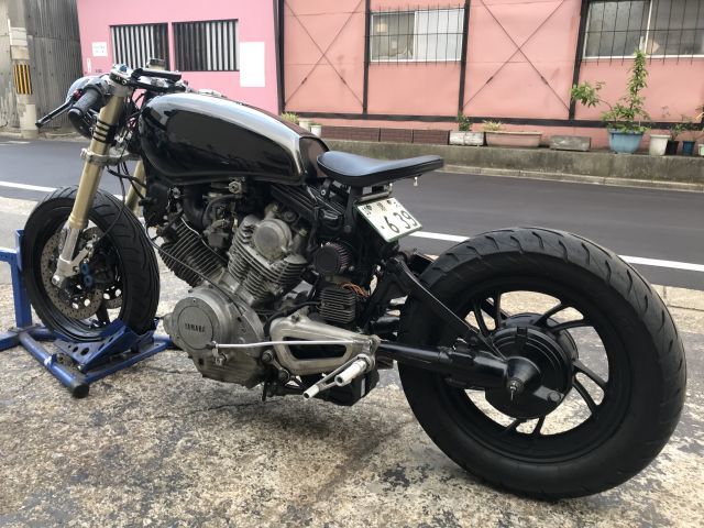 Xv750 カフェレーサー カスタム 完成 納車 Jet Custom Cyclesのカスタムバイク日誌