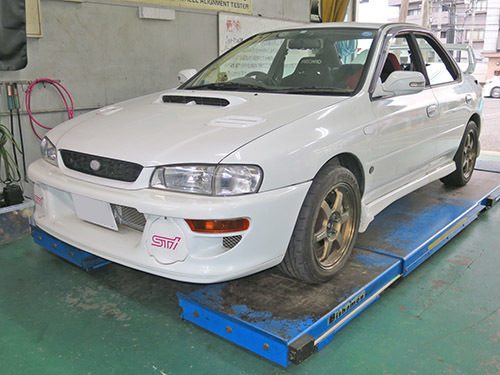 足廻りリフレッシュ ｇｃ８ インプレッサ 適合表では装着不可でしたが 店長mizoのおやぢ日記