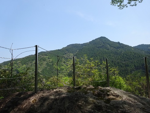 福岡浮羽町 長岩城跡 空見て思う 福岡浮羽町 長岩城跡 空見て思う