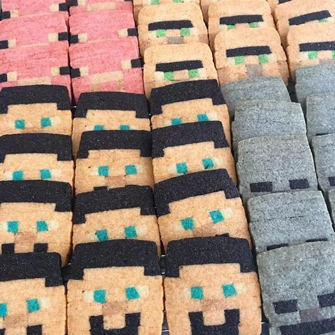 Minecraftクッキー お菓子屋 Mia Minecraftクッキー お菓子屋 Mia