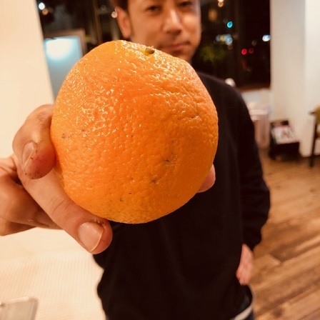 オレンジと北郷さん_f0202682_21312142.jpg
