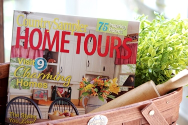 雑誌 Country Sampler の「Home Tours 2019」_f0161543_1527440.jpg