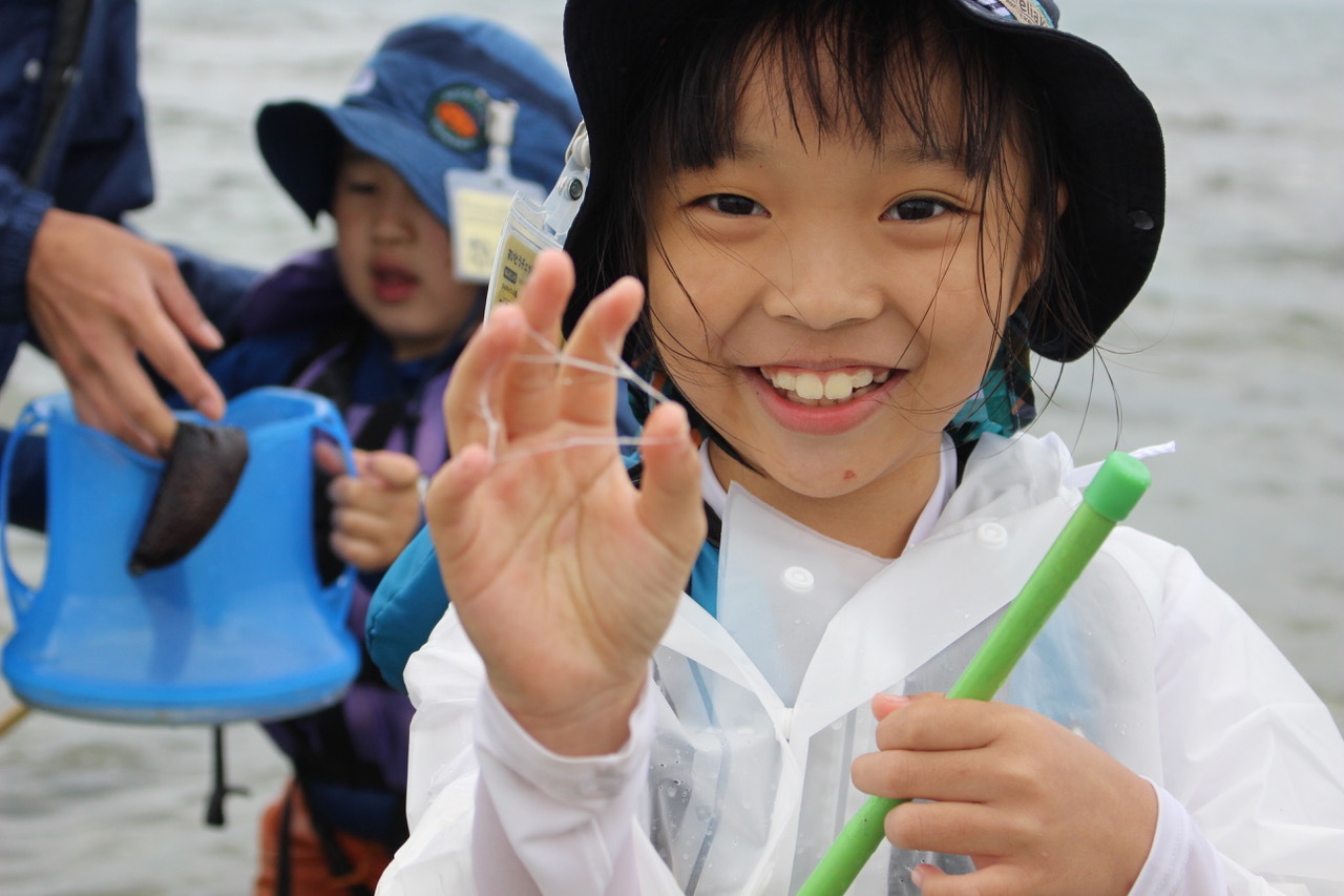 ネコキッズキャンプ〔１日目〕海はやっぱり楽しい！今日の海冷たかった！たっぷり浸かって、たっぷり見つけた！_d0363878_23080094.jpeg