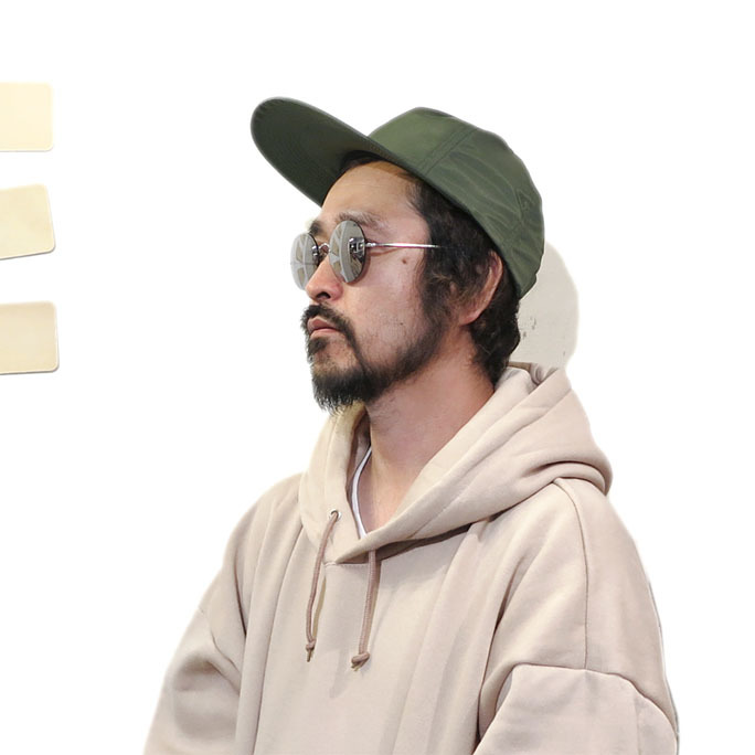 RIPRAP×COMESANDGOES 数え切れ BRAID BERET (PAPER)