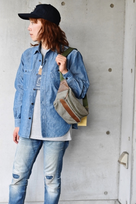 SOUND MAN 「初」 Military WAIST POACH ★_d0152280_15523584.jpg