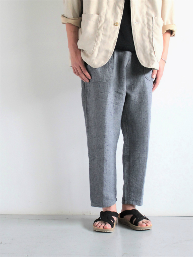 SLOW HANDS Lin/co Gray Twill Daytripper Pants_b0139281_11594121.jpg