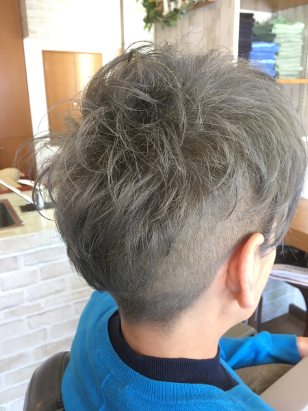 ショートグレーヘア 株式会社 タケトイズ Hair Face Taketo Is