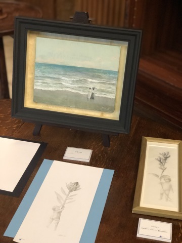 日香里さん 個展 ~ Azur ~ 4月28(日)〜 5月6日 (月) at silent music_a0157409_02572467.jpeg