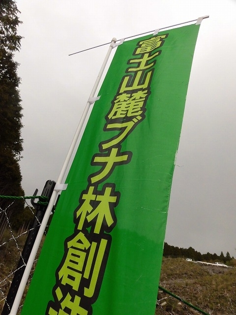 平成30年度副議長として最後の公務 「第26回 富士山麓ブナ林創造事業」に参加_f0141310_09095598.jpg