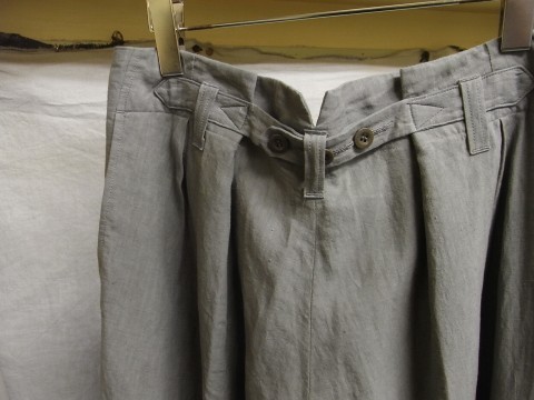 6月の製作 / worquera linen trousers 1790_e0130546_18524563.jpg