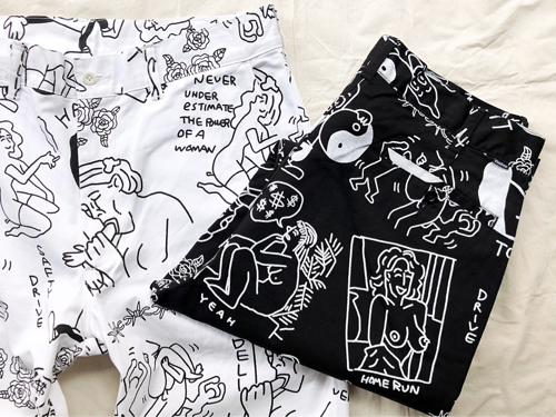 TENBOX】TENBOX × FACE ACID PANTS : FLATBUSH -clothes LAB.- TENBOX】TENBOX × FACE ACID PANTS : FLATBUSH -clothes LAB.-