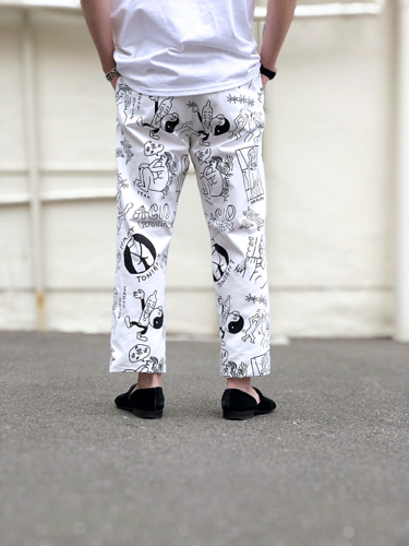 TENBOX】TENBOX × FACE ACID PANTS : FLATBUSH -clothes LAB.-
