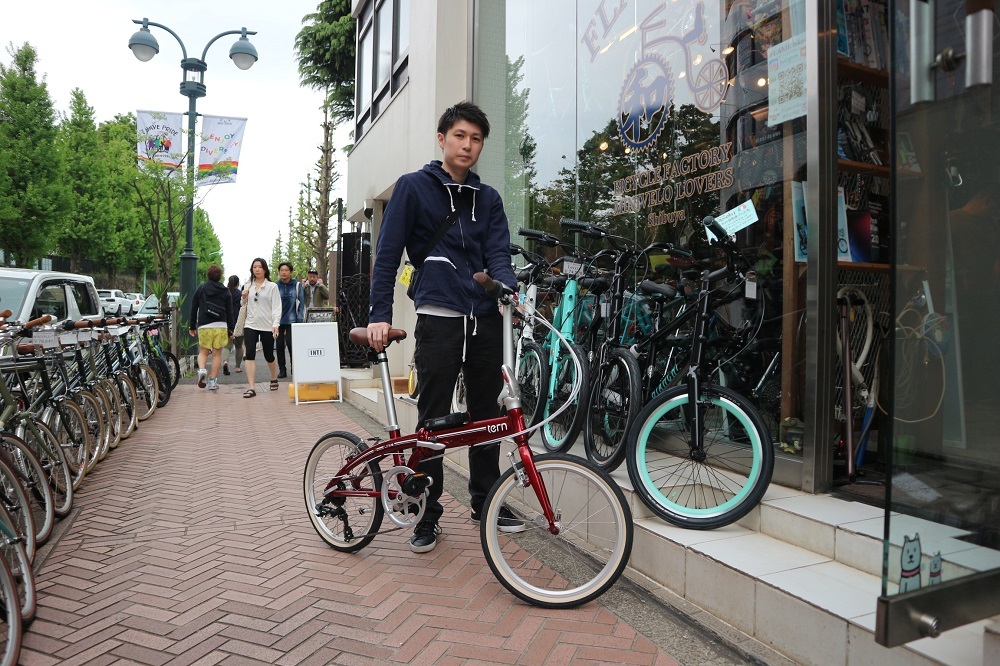 4月30日　渋谷　原宿　の自転車屋　FLAME bike前です_e0188759_13450567.jpg
