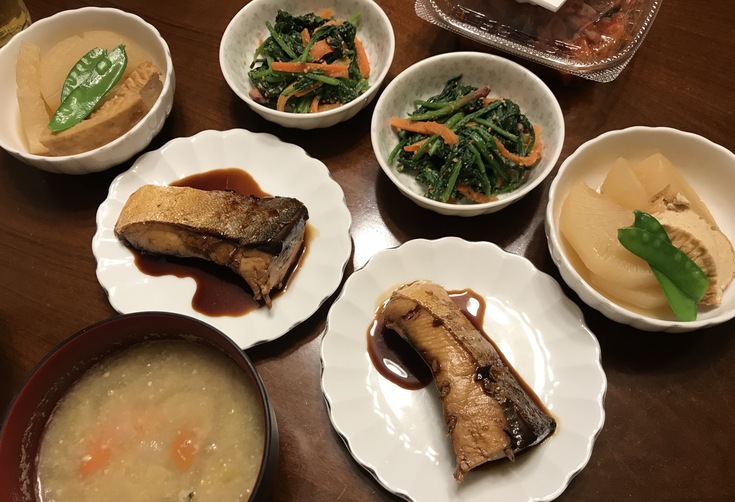 今日のうちメシは 地味な和食 ♪_c0212604_1952571.jpg
