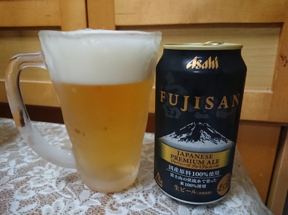 5/1 アサヒ富士山 & サントリー TOKYO CRAFT IPA & 味の素 しょうがギョーザ & Others_b0042308_00592183.jpg