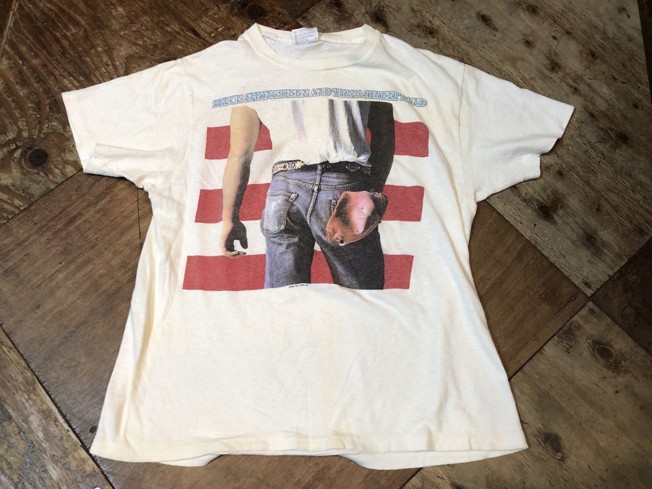 ５月３日 金 入荷 １９８４年 Hanes Bruce Spring Steen ブルーススプリングスティーン Tシャツ ショウザンビル Mecca Blog
