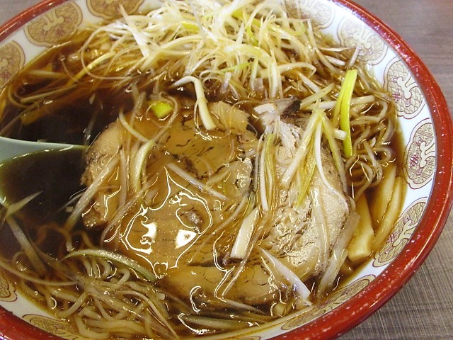 「ラーメン屋　夏堀」でねぎラーメン「正油」♪８８_c0169330_09413807.jpg