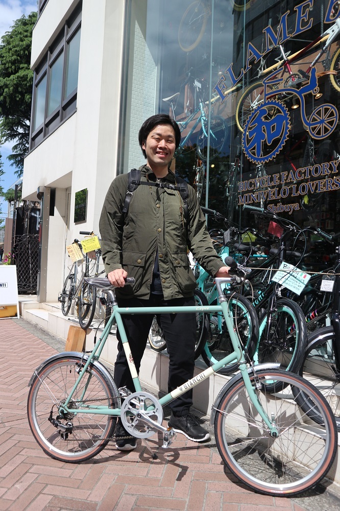 5月2日　渋谷　原宿　の自転車屋　FLAME bike前です_e0188759_19184362.jpg