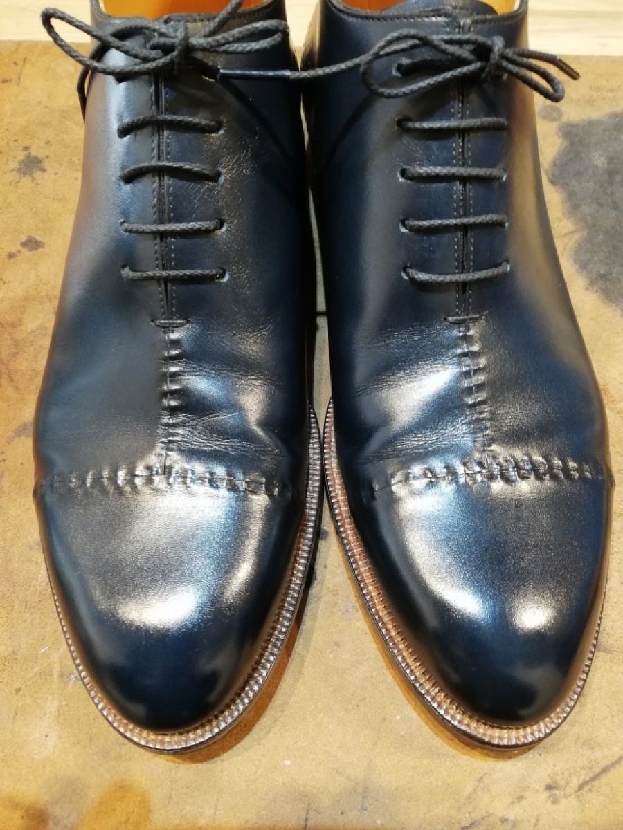 o.e. 江川治氏による超絶スキンステッチ : Shoe Care & Shoe