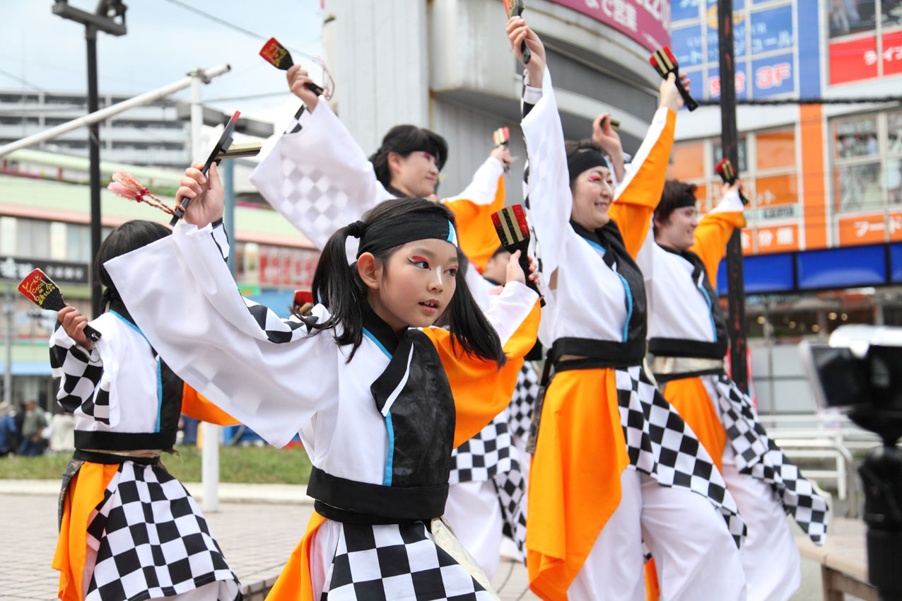 海老名イオンよさこいチームによる踊り【４】_c0299360_23444147.jpg