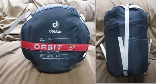 ドイターの寝袋「オービット -5℃」を購入したので紹介します ドイターの寝袋「オービット -5℃」を購入したので紹介します