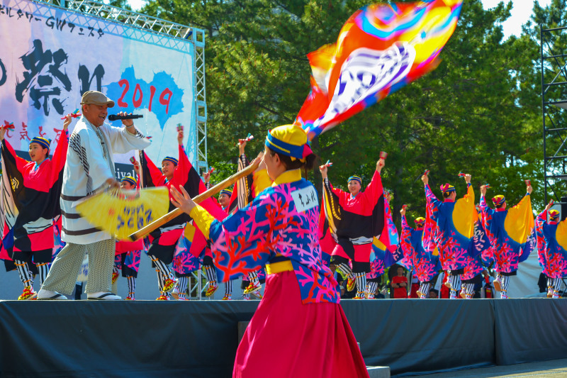 四国の祭り 2019 よさこいとらっく (ちふれ)_d0246136_23064646.jpg