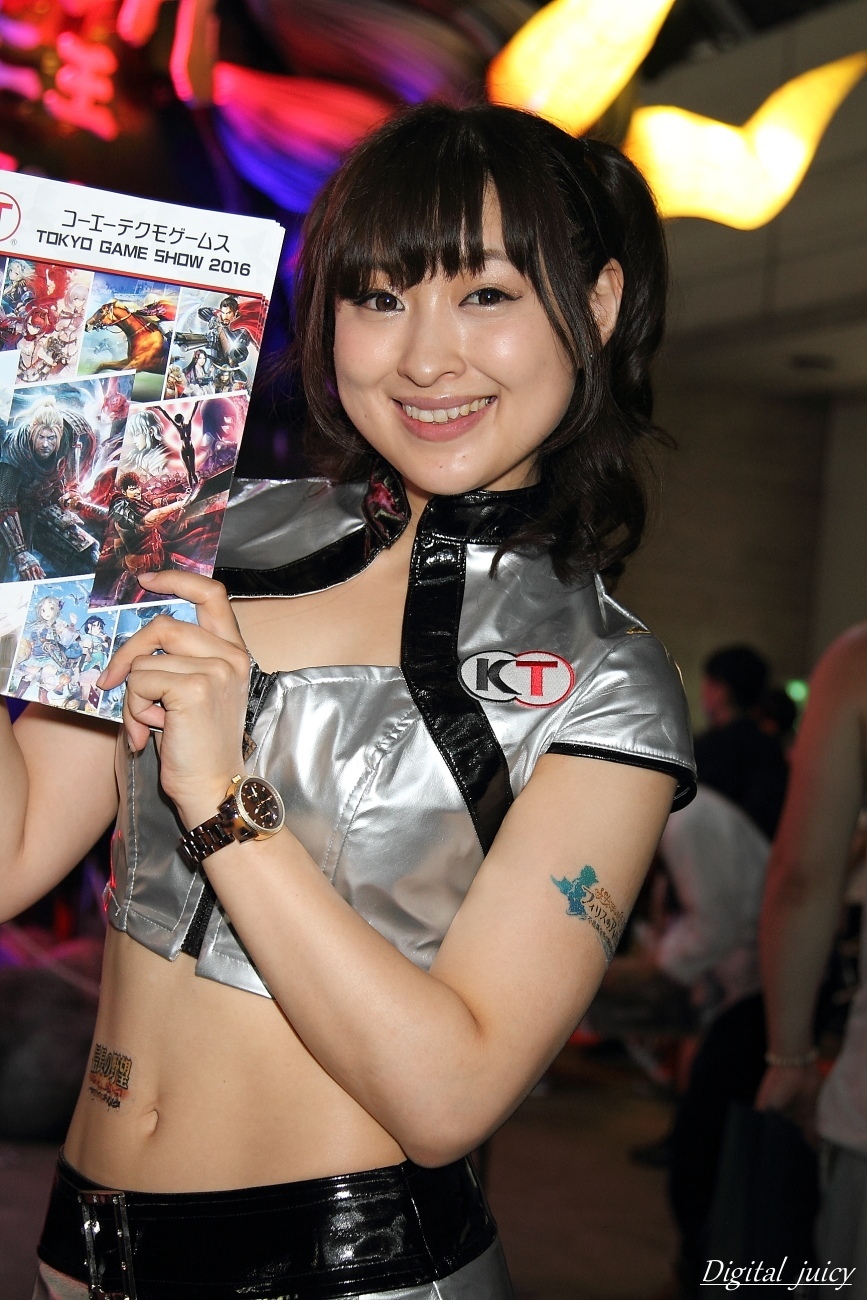 川本あかり さん コーエーテクモゲームス ブース Digital Juicy 川本あかり さん コーエーテクモゲームス ブース Digital Juicy