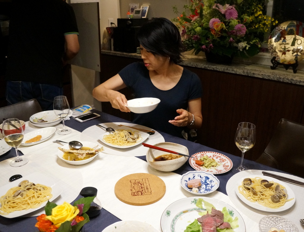 成澤邸にて 4/24_c0180686_15521998.jpg