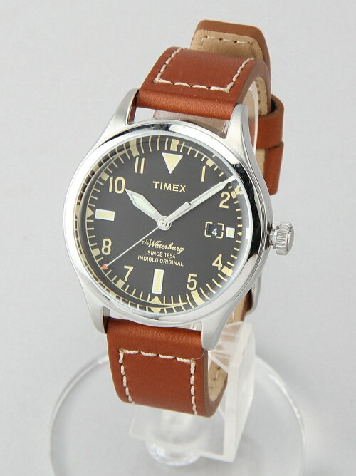 TIMEX 腕時計 the 旨く Waterbury レッドウィング社製レザーベルト