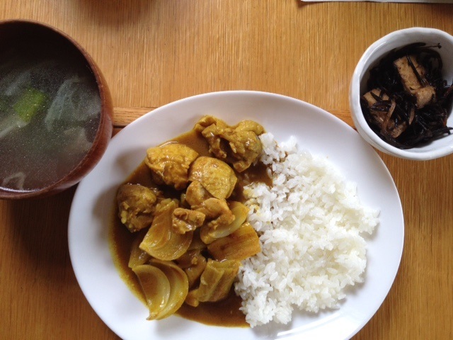 チキンカレー（鶏肉、長ねぎ、たまねぎ）_e0097895_18093105.jpg