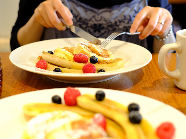 たまプラーザ Royal Garden Cafe ロイヤルガーデンカフェ リコッタパンケーキ じぶん日記