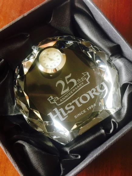 ヒストリー25周年、おめでとうございます！！！ (Congratulations to History on its 25th anniversary. )_d0013834_09214532.jpg