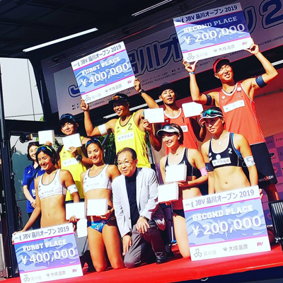 金栄堂サポート:ビーチバレーボール・長谷川徳海選手 品川カップ2019優勝ご報告&インプレッション!_c0003493_20413499.jpg