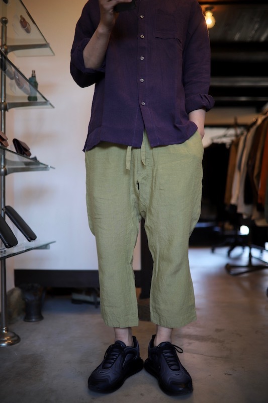 シルエットで遊ぶ \"NEW RELAX PANTS\"_b0398513_19343965.jpeg