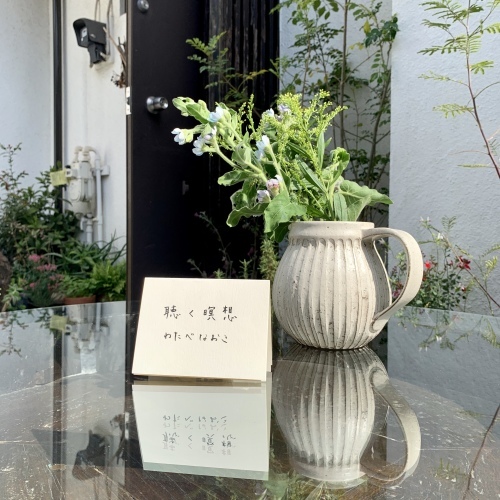 『聴く瞑想 - 魂の栄養のじかん -』@atelier asha 105 終了_f0201116_01140474.jpeg