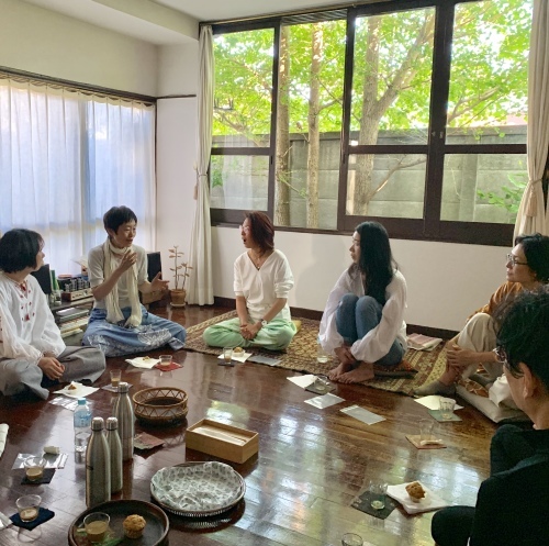 『聴く瞑想 - 魂の栄養のじかん -』@atelier asha 105 終了_f0201116_23113952.jpeg