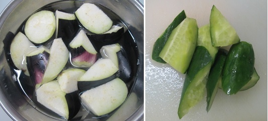 だしまろ酢が決め手 レンチンで茄子ときゅうりの簡単和え物 Candy Sarry 2 だしまろ酢が決め手 レンチンで茄子ときゅうりの簡単和え物 Candy Sarry 2
