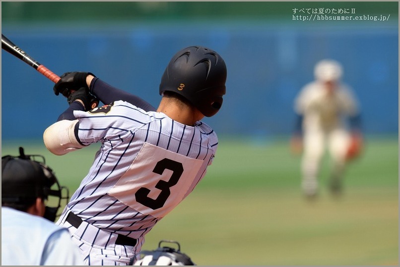 2019春　4番の破壊力　日大三高対東海大菅生_e0288838_19181517.jpg