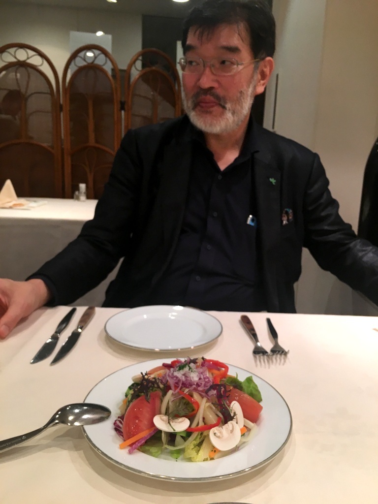 F本さんとの一献、今回は入谷の香味屋でした 4/16_c0180686_15202387.jpg