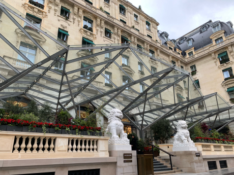 パラス(Palace)でティータイム ～ Le Lobby de l\'hôtel The Peninsula Paris～　2019年4月_a0258141_17134792.jpg