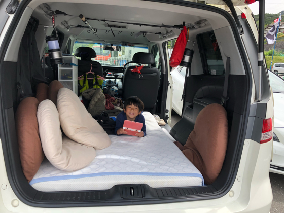 車中泊 準備中 ｄｓこらむ