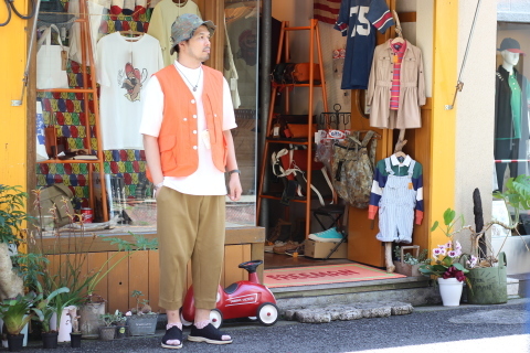 「norbit」ハードなシーンもストレスフリーな\"WIDE QUARTER PANTS\" ご紹介_f0191324_07263339.jpg