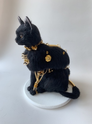 チャチャキ ナナ  「ありがとう 猫」展_f0222045_16540684.jpeg