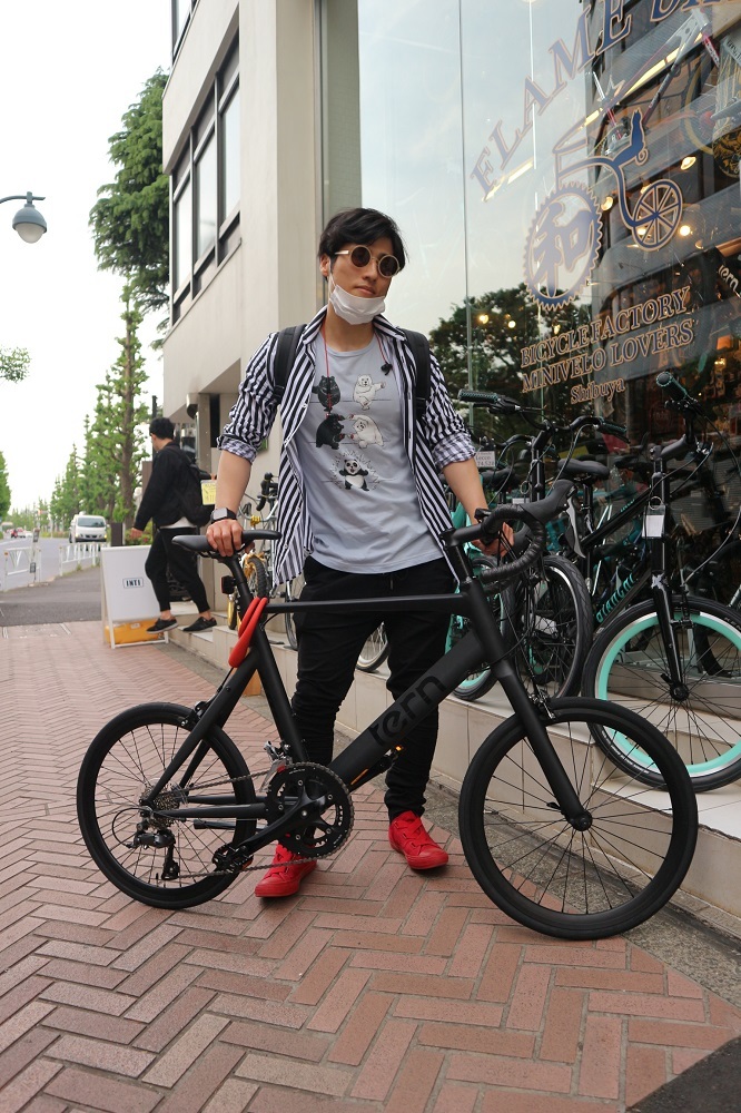 5月10日　渋谷　原宿　の自転車屋　FLAME bike前です_e0188759_18415867.jpg