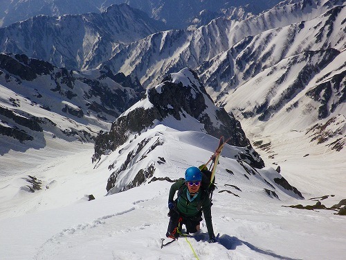 剱岳バックカントリースキー！！(登攀篇) : 乗鞍高原カフェ＆バー