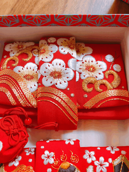 筥迫工房さんから取り寄せました！ : 日本刺繍 絲花