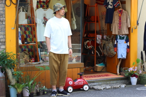 「norbit」ワンランク上のベーシックTee \"MOCK NECK HALF SLEEVE T-SHIRTS\" ご紹介_f0191324_08262892.jpg