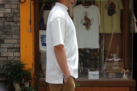 「norbit」ワンランク上のベーシックTee \"MOCK NECK HALF SLEEVE T-SHIRTS\" ご紹介_f0191324_08270363.jpg